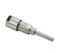 Adaptateur de tige d'extension de pince de défonceuse pour tige de 14, 8 mm, 12 mm, compatible avec divers forets de défonceuse pour une précision et une performance stable (tige de 6,35 mm à 6,35 mm)