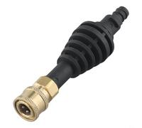Adaptateur de tige d'extension pour Worx pour outils de lavage de voiture, construction en plastique et cuivre, permet la conversion entre lance longue et courte pour une utilisation pratique