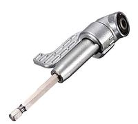 Adaptateur de tournevis à angle magnétique de 6,35 mm - Réglable à 360 degrés