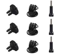 Adaptateur de Trépied 9 Pcs Adaptateur Trépied Mount Fixation Adaptateur de Montage sur Trépied pour Gopro Hero 7 6 5 4 3 3+ 2 1 Session Hero 2018 2017 SJ4000 SJ5000 Caméras d'action