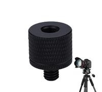 Adaptateur de trépied - d'aluminium, Adaptateur de Montage sur trépied, Installation Rapide | Support de caméra à Surfaces résistantes à la Rouille, Support réglable pour caméscope Ring Light