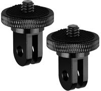 Adaptateur de Trépied en Aluminium 1/4-20 Support de Caméra Adaptateur Montage Compatible avec Les Caméras d'action GoPro Hero Sony Xiaomi Yi SJcam et Autres Accessoires Standard 1/4.[F633]