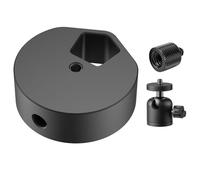 Adaptateur de trépied en aluminium avec tête sphérique pour Starlink Mini, 1/4-20 et 3/8-16 fileté Compatible avec Starlink Mini Antenne B