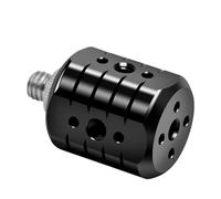 Adaptateur de trépied en aluminium pivotant à tête filetée pour appareil photo de précision usiné