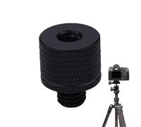 Adaptateur de trépied fileté - Connecteur de conversion 1/4 M6, vis de montage compactes | Écrou de fixation léger pour monopodes, stabilisateurs, plates-formes LED, caméras d'action, bras de