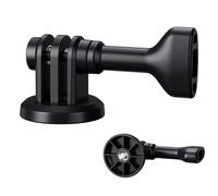 Adaptateur de trépied pour caméra d'action 6,35 mm - 20 Robustesse pour trépied - Perche à selfie - Pour GoPro Go Pro Hero 13 12 11 10, Osmo Action 4 3, Ace Pro 2 et autres caméras d'action pour