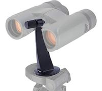 Adaptateur de trépied pour Jumelles, Support de trépieds de Montage d'adaptateur de Jumelles en métal Noir Anti-tremblement Filetage de 1/4 Pouce pour télescope binoculaire