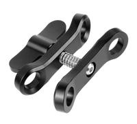 Adaptateur de TréPied pour Montage de TêTe de Boule à Pince de PlongéE à Clip Papillon CNC pour Appareils Photo SLR Go Pro 7 Sports
