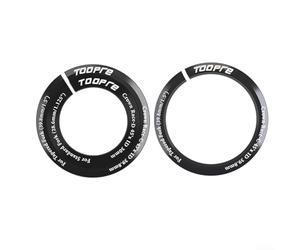 Adaptateur de tube de direction en alliage d'aluminium, convertisseur conique à fourche droite. Réducteur de casque en pouces avec insert coudé à 45 degrés pour montagne pour mise à niveau du cadre de