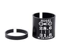 Adaptateur de tube de fourche de vélo en alliage 28,6 mm à 31,8 mm