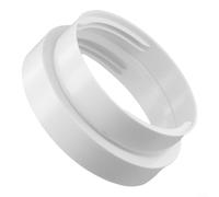 Adaptateur de tube d'extension pour climatiseur mobile 130/150 mm dans le sens des aiguilles d'une montre - Filetage blanc (150 mm)