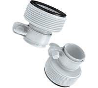 Adaptateur de tuyau - 2Pcs - Conversion 1,25"" à 1,5"" - Compatible avec pompe INTEX - Type B