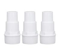 Adaptateur de Tuyau à Filetage Externe G1-1/2, Fournitures de Piscine pour Le Remplacement des Pompes de Piscine Hors Sol, filtres écumeurs 3 pièces