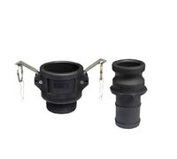 Adaptateur De Tuyau À Filetage/raccord Rapide En Plastique DN15-DN50(B E,3/4")
