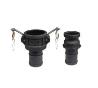 Adaptateur De Tuyau À Filetage/raccord Rapide En Plastique DN15-DN50(C E,1/2")