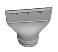Adaptateur de tuyau AC - Raccord de tuyau d'évacuation de climatisation - 26,5 x 23,5 x 13 cm - Raccord de tuyau de ventilation 196 g - Interface de connexion précise du canal d'air - Raccord de tuyau