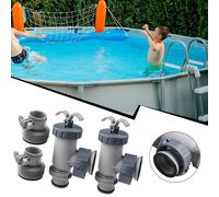 Adaptateur de tuyau combin?? de soupape plastique hors sol neuf pratique