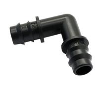 Adaptateur de tuyau, Connecteur, connecteur de tuyau, 5 pièces 12 mm coude à 90 degrés raccords de tuyau de courbure connecteurs d'eau de micro-irrigation de jardin connecteur réparateur tuyau d'eau