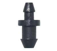 Adaptateur de tuyau, Connecteur, connecteur de tuyau, connecteur d'eau de jardin 1/4" 1/8" 6 mm, bouchon d'extrémité coudé, cannelure droite adaptée au système d'irrigation par tuyau d'arrosage,