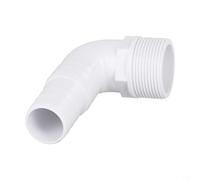 Adaptateur de tuyau coudé coudé de 3,8 cm conçu pour Hayward SPX1105Z3 SPX1105Z4 - Utilisation de rechange avec pompe de piscine hors sol et unités de filtre