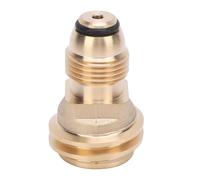 Adaptateur de Tuyau d'adaptation à gaz régulateur de soupape en Laiton C3H8 Adaptateur à gaz POVE Portable Camping Outdoor