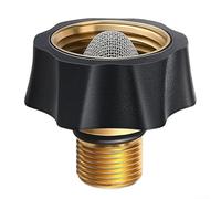 Adaptateur de tuyau d'arrosage sécurisé avec douille hexagonale de 10 mm, assure un approvisionnement en eau stable pour un nettoyage efficace