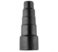 Adaptateur de tuyau d'aspirateur, connecteur en PVC pour extracteurs humides et secs, convient pour Guild pour VACMASTER et outils de bricolage, réducteur en caoutchouc flexible pour ponçage, perçage