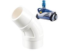 Adaptateur De Tuyau D'aspiration De Piscine - Coude D'écumoire De Piscine, Connecteur De Tuyau Coudé | Pièce De Rechange Résistante À L'usure Pour Différents Modèles. La Conception Semi-flexible Le Re