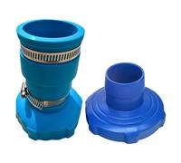 Adaptateur de tuyau d'aspiration de piscine pour skimmer - Raccord de tuyau - Raccord de conversion haute performance - Articulation pratique pour système hors-sol - Accessoires de nettoyage - Soutlet