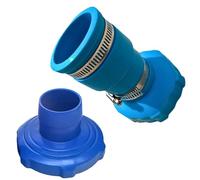 Adaptateur de tuyau d'aspiration pour piscine - Raccord rapide - Raccord de tuyau de piscine durable - Raccord sous vide - Sur adaptateur de skimmer moulu, élément d'entretien de piscine, remplacement