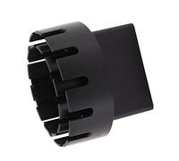 Adaptateur de Tuyau de Descente de Gouttière, Connecteur de Rallonge de Tuyau de Descente de Vidange en Plastique Adaptateur de Vidange Flexible Connecteur de Convertisseur de Tuyau(Noir 8.1x10.6cm)