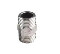 Adaptateur de Tuyau de Douche Extension de tuyau douche en acier inoxydable, mamelon hexagonal Extra Long, connecteur à Double filetage mâle 1/2 ", matériel, accessoires plomberie