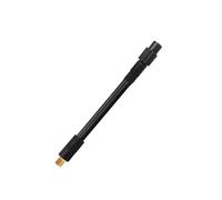 Adaptateur de tuyau de gonflage avec tuyau de gonflage à visser pour pneu pneumatique - Tube d'extension de pneu en nylon tressé - Adaptateur de mandrin de gonflage rapide