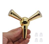 Adaptateur de tuyau de narguilé 1 à 2 connecteurs répartiteurs avec 4 œillets supplémentaires - Accessoires pour fumer - Doré