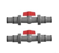 Adaptateur de tuyau de piscine 32 mm 38 mm Kit de conversion pour Intex pour filtres Coleman - Raccord de tuyau en plastique robuste pour pompe de mise à niveau des accessoires de piscine (3,8 cm à