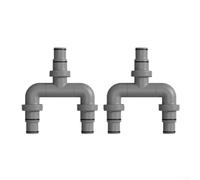 Adaptateur de tuyau de piscine 32 mm 38 mm Kit de conversion pour Intex pour filtres Coleman - Raccord de tuyau en plastique robuste pour pompe de mise à niveau des accessoires de piscine (3,8 cm 3,8
