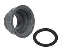 Adaptateur de tuyau de robinet d'évier de cuisine avec réducteur fileté, connecteur en plastique pour fixer un tuyau d'arrosage standard ou une rondelle de bonbonne au robinet mitigeur de cuisine ou