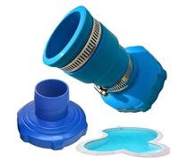 Adaptateur de tuyau de skimmer de piscine - Raccord de plombier - 5 x 3,5" - Adaptateur de tuyau d'aspiration de rechange pour nettoyeur, connecteur de pompe à filtre, pièce d'entrée de skimmer