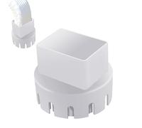 Adaptateur De Tuyau De Universel - Connecteur De Tuyau De Vidange Flexible, Ouvertures Compatibles De 2 X 3 À 7,6 X 10,2 Cm, Conception Sécurisée Résistante Aux Intempéries, Lien De Drainage