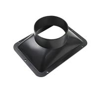 Adaptateur de tuyau de ventilateur à conduit long Bride murale Connecteur d'évent Hotte de cuisine Ventilation Hotte de cuisinière Brides de ventilateur Évents Outils pneumatiques(150MM)