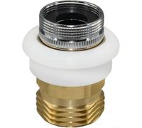 Adaptateur de tuyau de vidange 21 mm vers 19 mm Réducteur pour lave-vaisselle Machine à laver Extrémité de tuyau d'évacuation en caoutchouc gris (court)
