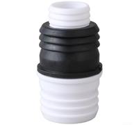 Adaptateur de tuyau de vidange de machine à laver, connecteur de diamètre variable de 25 mm à 30 mm, raccord de tuyau d'évacuation en polypropylène robuste, connexion sécurisée anti-fuite pour