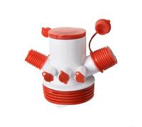 Adaptateur de tuyau de vidange pour évier, 1 anneau d'étanchéité en ABS pour lavabo de cuisine, prévention des branches, drainage rapide, réparation de plomberie domestique