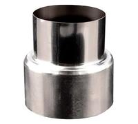 Adaptateur de tuyau d'échappement, 1 pièce, connecteur tube réducteur conduit fumée en acier inoxydable, adaptateur cheminée, gaine poêle tailles multiples(75mm big head~60mm small head)