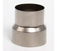 Adaptateur de Tuyau D'Échappement 1 Pièce Joint de Réduction de Tuyau D'Échappement de Conduit En Acier Inoxydable Adaptateur de Cheminée Connecteur de Tube Réducteur de Conduit/6Cm~7Cm
