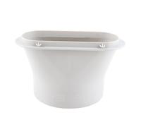 Adaptateur de tuyau d'évacuation de climatiseur, plaque d'étanchéité portable pour fenêtre, connecteur de tube de ventilation pour unités de climatisation avec tuyau de 15 cm de