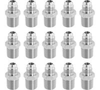 Adaptateur de tuyau hydraulique de qualité industrielle fabriqué en acier inoxydable 316L résistant pour une longue durée de vie