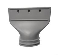 Adaptateur de tuyau plat en plastique pour climatiseurs mobiles, améliore l'air intérieur