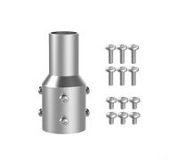 Adaptateur de tuyau plat haute performance pour antenne - Réducteur de mât pour conditions extérieures difficiles