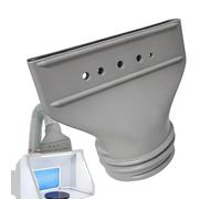 Adaptateur de tuyau portable pour climatiseur - Raccord rapide à bouche plate